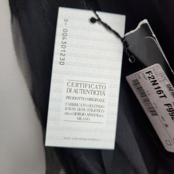 *NWT* Emporio Armani Black Silk Organza Mini Skirt - US 6 🇮🇹 - Picture 9 of 10